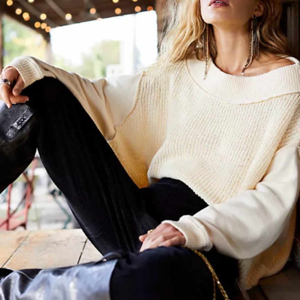 Free People Never Leaving Pullover